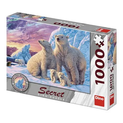 Dino Lední Medvědi 1000 secret collection Puzzle NOVÉ