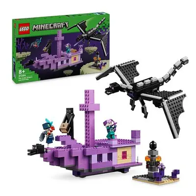 LEGO® Minecraft® 21264 Drak z Enderu a loď z Endu