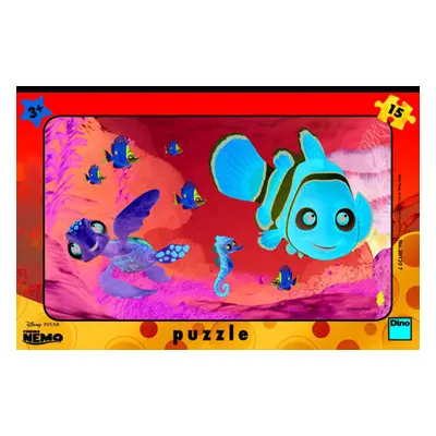 Dino Puzzle Walt Disney Nemo a želva 15 dílků