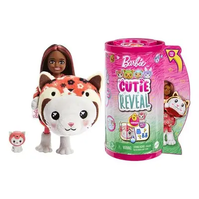 Mattel Barbie Cutie Reveal Chelsea v kostýmu - Kotě v červeném kostýmu Pandy