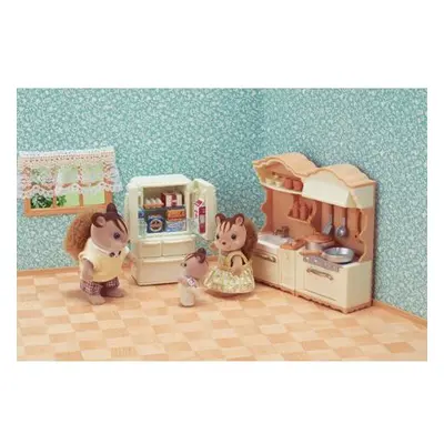 Sylvanian Families Set - kuchyňská linka s ledničkou