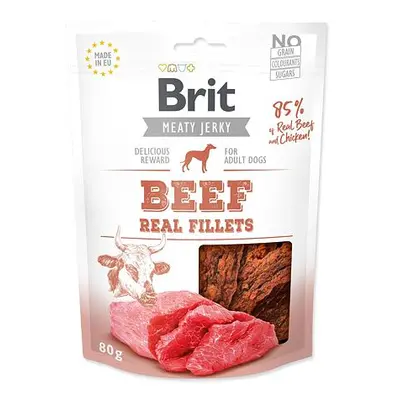 Snack BRIT Jerky Beef and chicken Fillets 80 g