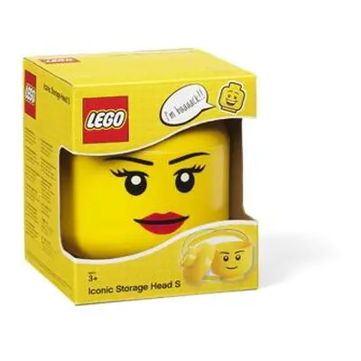 LEGO úložná hlava (mini) - dívka