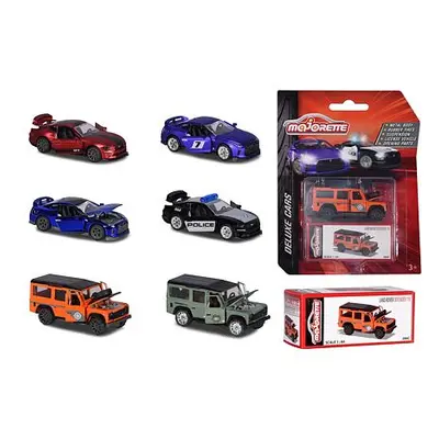 Majorette Autíčko Deluxe Cars, 7,5 cm, 6 druhů