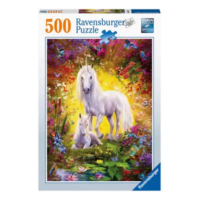 Ravensburger Jednorožec s mládětem Puzzle 500 dílků