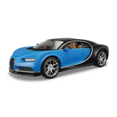 Maisto - Bugatti Chiron, modrá, assembly line, 1:24