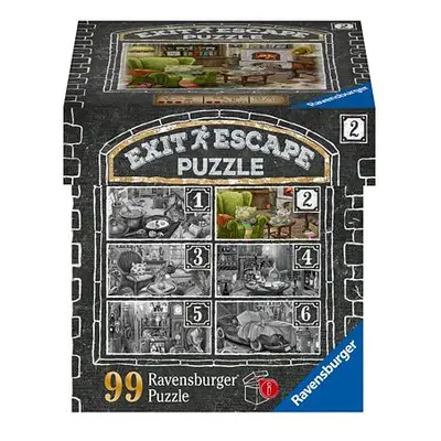 Ravensburger Exit Puzzle: Obývací pokoj 99 dílků