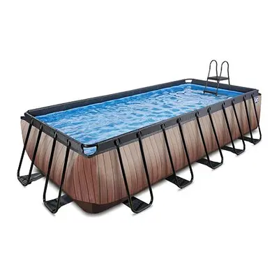 EXIT Frame Pool 5.4x2.5x1.22m (12v Cartridge filter) – Timber Style