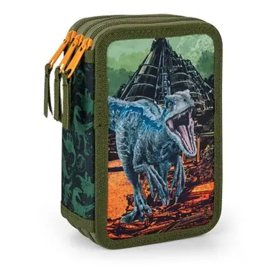 Oxybag Penál 3 patrový prázdný Jurassic World