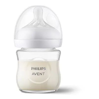 Philips AVENT Láhev Natural Response skleněná 120 ml, 0m+