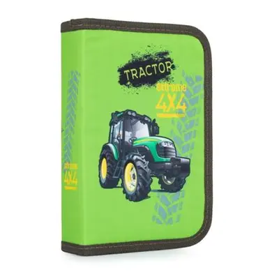 OXYBAG Penál 1 p. 2 chlopně, prázdný - traktor