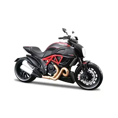 Maisto 1:12 AL Motocykl Ducati Diavel Carbon