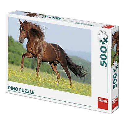 KŮŇ NA LOUCE 500 Puzzle