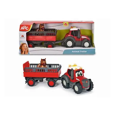 Dickie ABC Traktor Massey Ferguson s přívěsem 30 cm