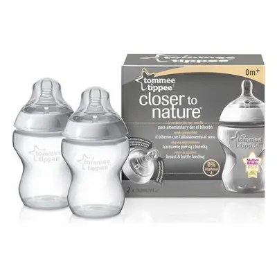 Tommee Tippee Kojenecká láhev C2N, 2ks 260ml, 0+m