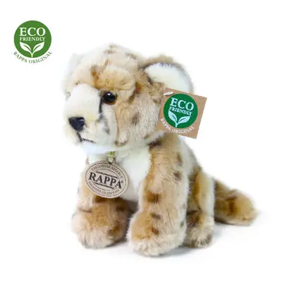 Rappa Plyšový gepard sedící 18 cm ECO-FRIENDLY