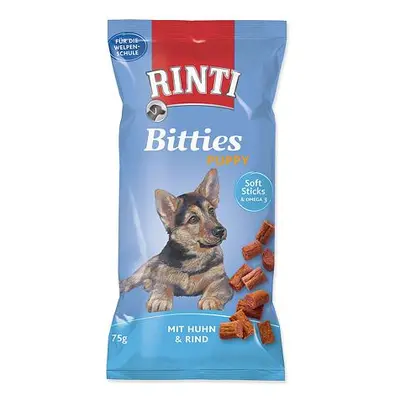 Pochoutka RINTI Extra Bitties Puppy kuře + hovězí 75 g