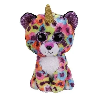 Meteor Beanie Boos GISELLE - duhový leopard s rohem 15 cm