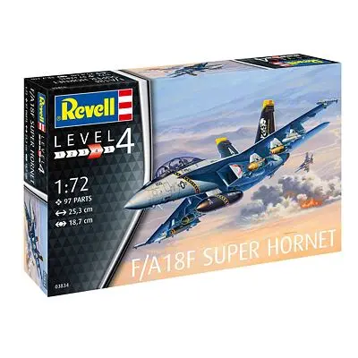 Revell ModelSet letadlo 63834 - F/A18F Super Hornet (1:72)