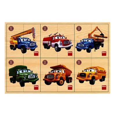 Dino Tatra 6x4D dřevěné puzzle