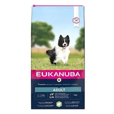 EUKANUBA Adult Small & Medium Breed Lamb 12 kg