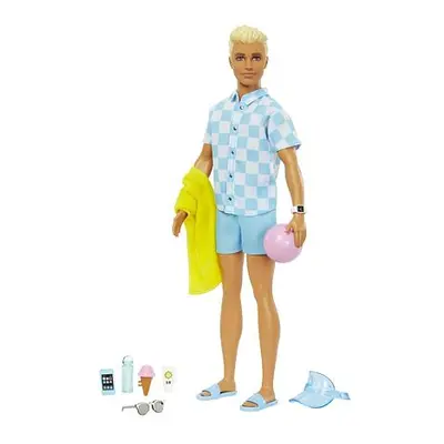 Mattel Barbie Ken na pláži