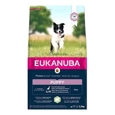 EUKANUBA Puppy Small & Medium Breed Lamb 2,5 kg