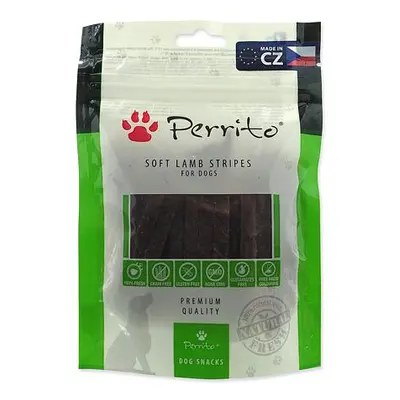 Pochoutka PERRITO Lamb Soft stripes 100 g