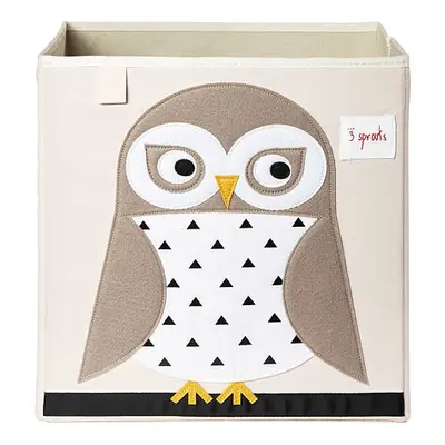 3 SPROUTS Úložný box Owl White