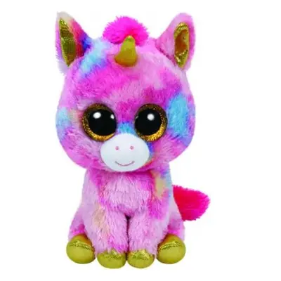 Meteor TY Beanie Boos FANTASIA - barevný jednorožec 15 cm