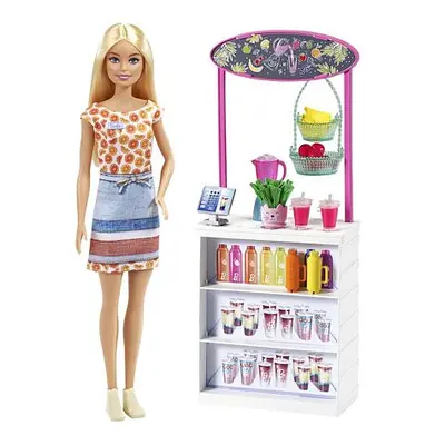 Mattel Barbie Smoothie stánek s panenkou