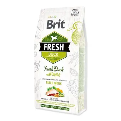 BRIT Fresh Duck with Millet Active Run & Work 2,5 kg