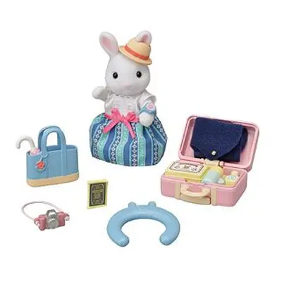 Sylvanian Families Mamka bílý králík a víkendový cestovní set