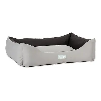 Pelíšek SCRUFFS Expedition Box Bed Storm Grey XL 90 x 70 cm