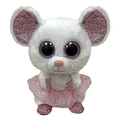 Meteor TY Beanie Boos NINA - bílá myš baletka, 15 cm (3)