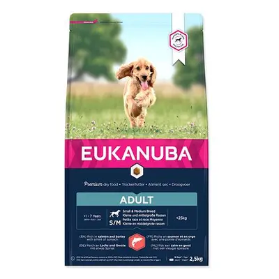 EUKANUBA Adult Small & Medium Breed Salmon 2,5 kg