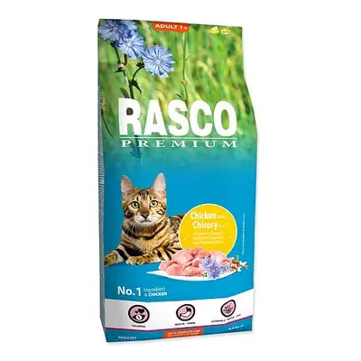 Granule RASCO Premium Adult kuřecí s čekankou 7,5 kg