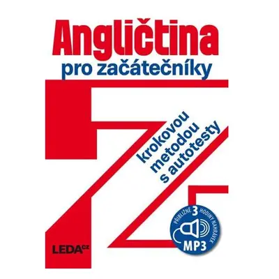 Angličtina pro začátečníky krokovou metodou s autotesty + 3 CDmp3