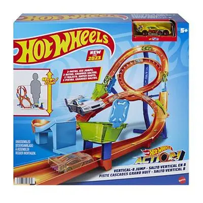 Mattel Hot Wheels Vertikální osmičková dráha