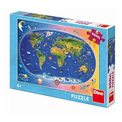 Dino DĚTSKÁ MAPA 300 XL Puzzle