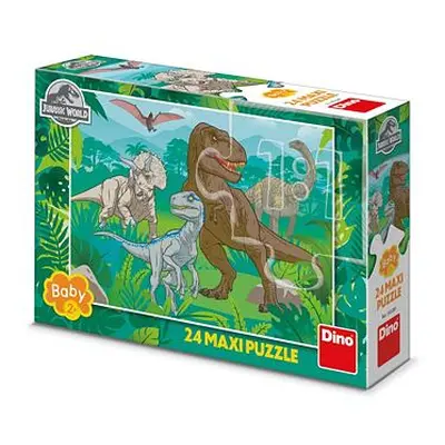 Dino JURSKÝ SVĚT 24 maxi Puzzle