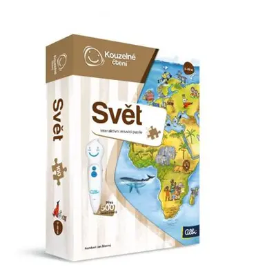 Albi Kouzelné čtení Puzzle Světa