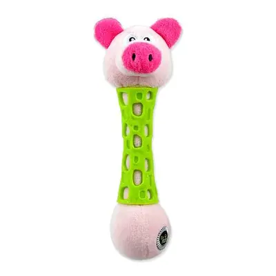 Hračka BeFUN TPR+plyš prase puppy 17 cm 1 ks