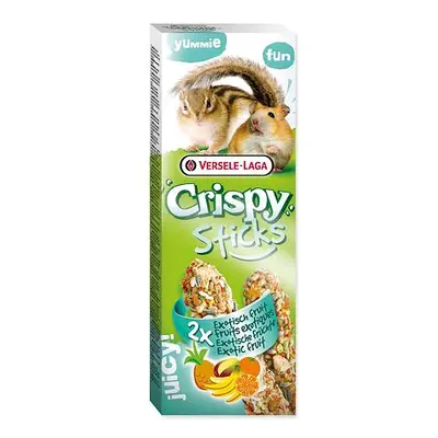 Tyčinky VERSELE-LAGA Crispy s exotickým ovocem pro křečky a veverky 110 g