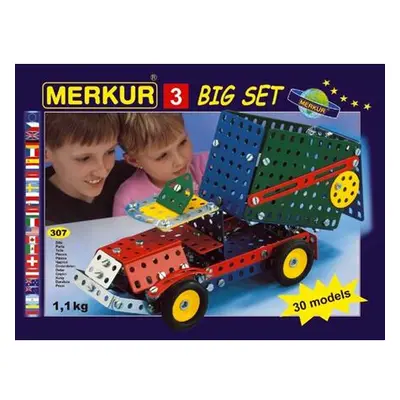 Merkur Stavebnice -Big set 3, 307 dílků