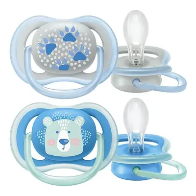 AVENT Šidítko Ultra air Pastel 6-18 m chlapec, 2ks