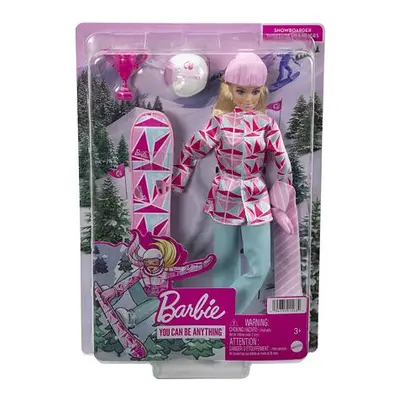 Mattel Barbie Zimní sporty - Snowboardistka