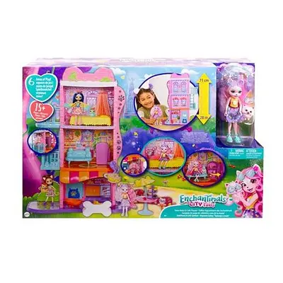 Mattel Enchantimals Byteček ve městě