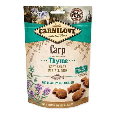 CARNILOVE Dog Semi Moist Snack Carp enriched with Thyme 200 g