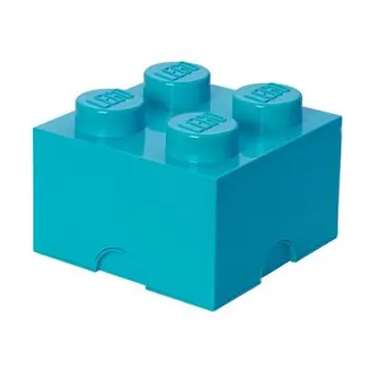 LEGO úložný box 4 - azurová